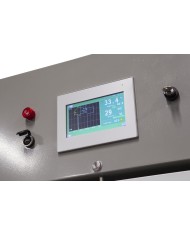 Growth test chamber with light on the door and two sides vert. fan 2200 lt - GVS 2200