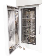 Growth test chamber with light on the door and two sides vert. fan 2200 lt - GVS 2200