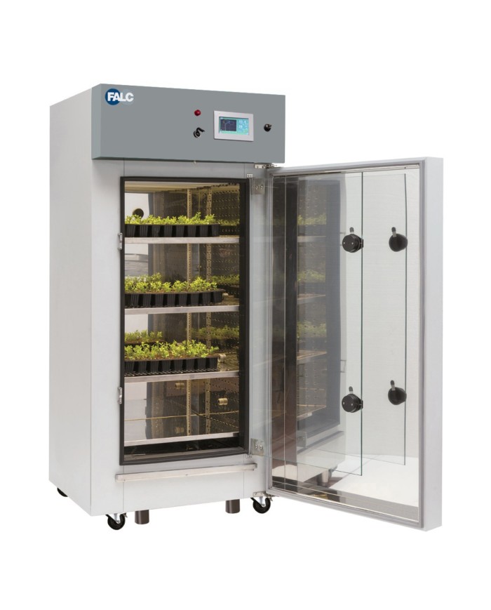 Growth test chamber with light on the door and back side horiz. fan 700 lt - GHS 710