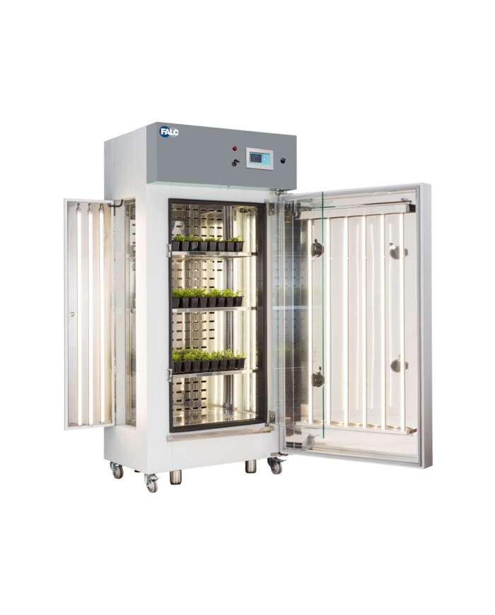 Growth test chamber with humidity with light on the door and back side horiz. fan 900 lt - GHS-H 940