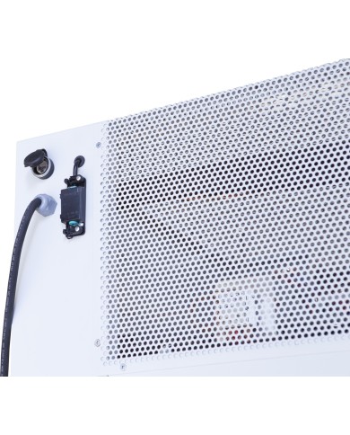 Growth test chamber with light on the door and back side horiz. fan 1400 lt - GHS 1500