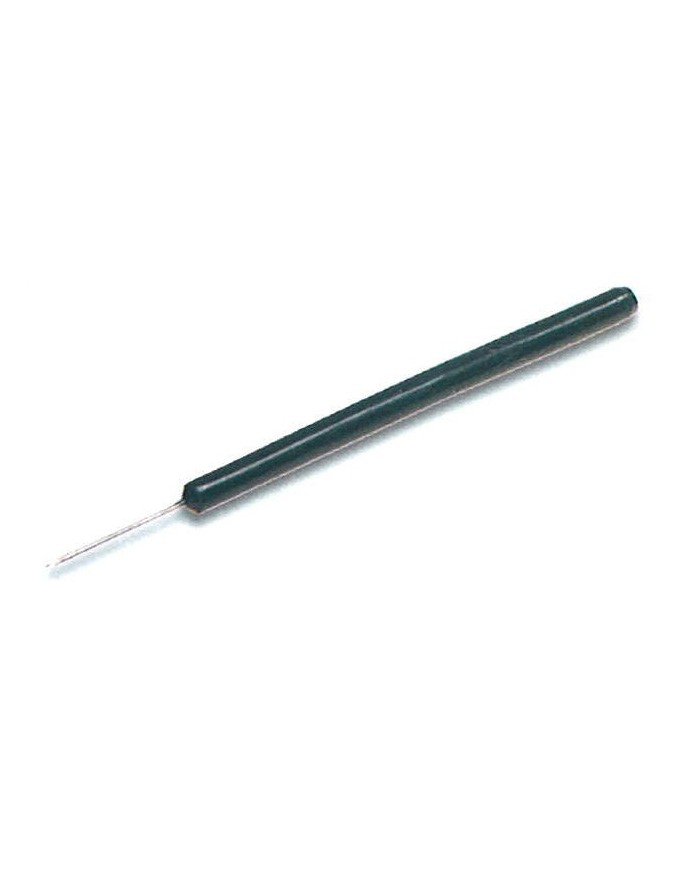 Aghi dritti acciaio, manico plastica, lungh.ago 30mm, cf.5