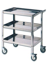 Carrello con catena portabombola largh.320cm, h.122cm