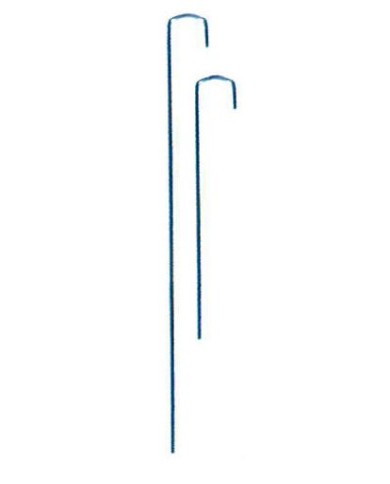 Astina in acciaio per chiusura box h.500mm