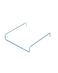 Box orizzont.in acciaio con maniglia, per 3x3contenitori h.54mm, 420x140x165mm