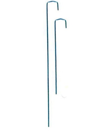 Astina in acciaio per chiusura box h.665mm