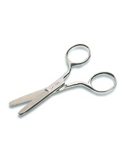 Forbici punte arrotondate in acciaio nichelato lungh.100mm