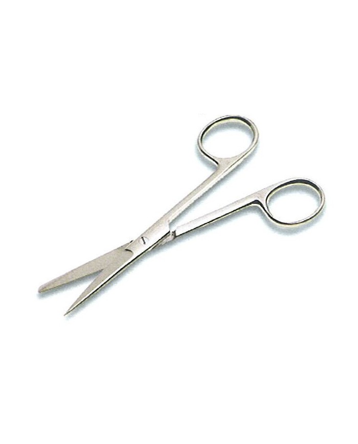 Forbici punte alterne in acciaio inox, lungh.140mm