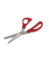 Forbici robuste in acciaio cromato, con manici isolati, lungh.145mm