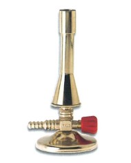 Lampada Bunsen multigas con valvola di sicurezza, h.150mm