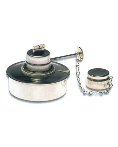 Lampada ad alcool con stoppino regolabile