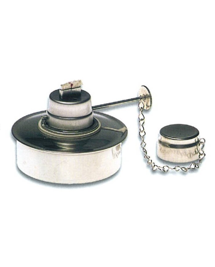 Lampada ad alcool con stoppino regolabile