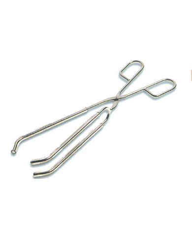 Pinza in acciaio inox c/branche incrociate rivest.PVC, lungh.280mm