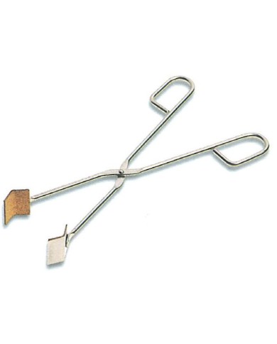 Pinza in acciaio inox c/branche rivest.sughero , lungh.250mm