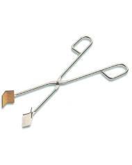 Pinza in acciaio inox c/branche rivest.sughero , lungh.250mm