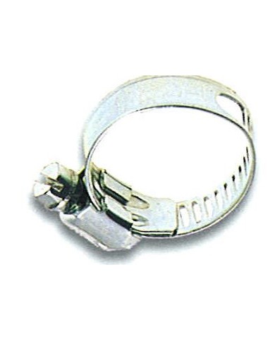 Fascetta stringitubi in acciaio inox per tubi 14-24mm