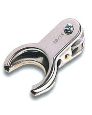 Pinza in acciaio inox c/vite di bloccaggio per giunti sferici 18/9