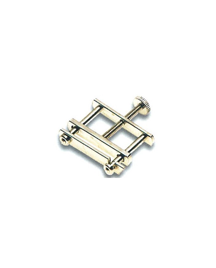 Pinza di Hoffman in ottone nichelato apertura max.12mm