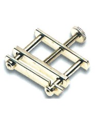 Pinza di Hoffman in ottone nichelato apertura max.12mm