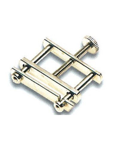 Pinza di Hoffman in ottone nichelato apertura max.20mm
