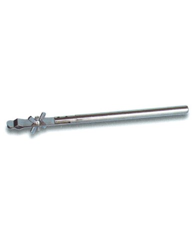 Pinza a gambo libero per termometri, apert.max.15mm