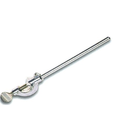 Morsetto con asta in alluminio lungh.140mm x d.9mm