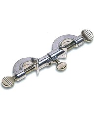 Pinza a tre branche a squadra rivest.sughero apertura a pressione 0-20mm, gambo libero