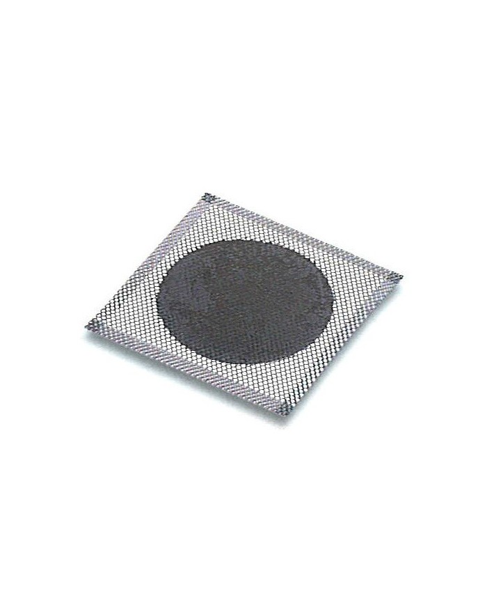 Reticelle spargifiamma in ferro zincato c/disco in ceramica, dimens.200x200mm