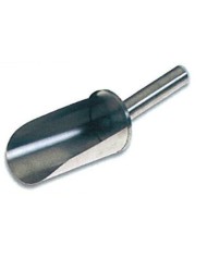 Sessola in acciaio inox manico inclinato, lungh.tot.390mm, cap.1000ml