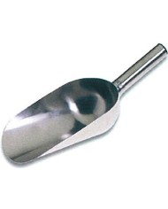 Sessola in acciaio inox senza saldatura, lungh.tot.230mm, cap.250ml