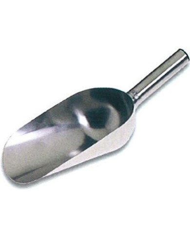Sessola in acciaio inox senza saldatura, lungh.tot.390mm, cap.1000ml
