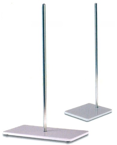 Base in acciaio porcellanato 185x205mm, 1posto