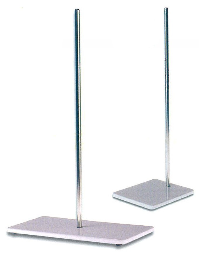 Base in acciaio porcellanato 185x365mm, 2posti