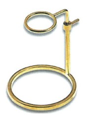 Asta in acciaio inox 15 x h.1000mm