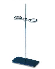 Base di Hoffman forma a U con pinza e morsetti, asta 12x600mm