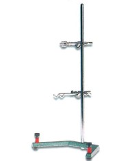 Base di Hoffman forma a U con pinza e morsetti, asta 12x600mm