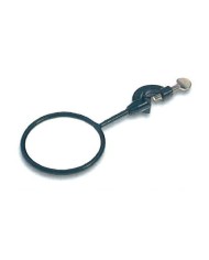 Sostegno in ferro ad anello a gambo libero, anello 115mm, gambo lungh.160mm