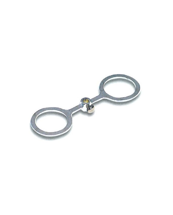 Sostegno in ottone doppio anello 45mm