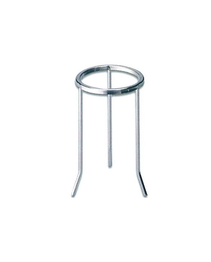 Sostegno treppiedi in acciaio inox 150 x h.230mm