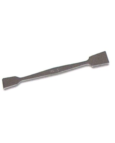 Spatola larga doppia in acciaio inox, palette 20x25mm, l.150mm