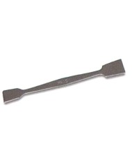 Spatola-cucchiaio in acciaio inox, paletta 6x30mm, l.180mm