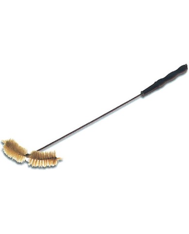 Spazzolini manico in plastica spazzola in setola, 40 x 220mm, l.560mm, cf.2