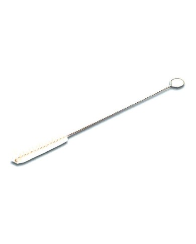 Spazzolini manico in acciaio spazzola in nylon con ciuffo, 12 x 70mm, l.200mm, cf.5