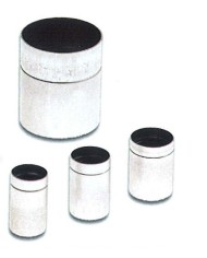 Tappo in alluminio per coltura 17-18mm h.31mm, colore verde, cf.10