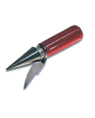 Tappo in alluminio per coltura 19-20mm h.31mm, colore rosso, cf.10