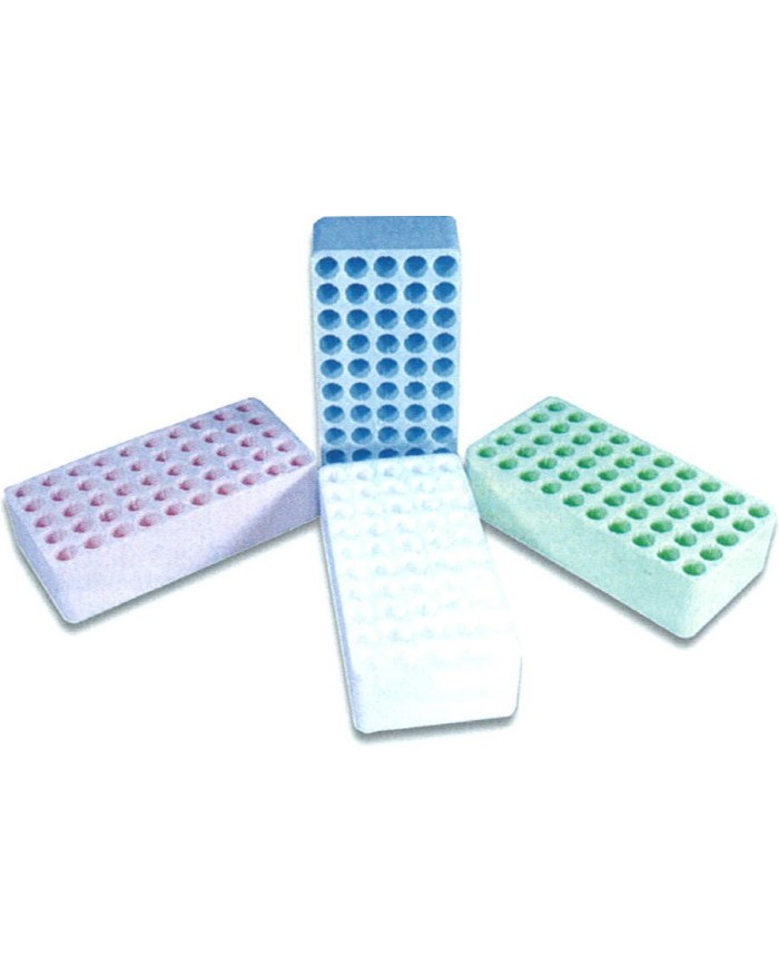 Scatola cartone per 2 portaprovette in polistirene, 155x155x45mm