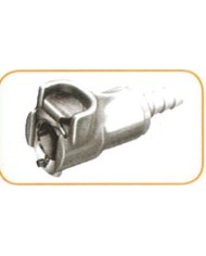 Raccordo PMC femmina, portagomma in derlin con valvola, 6,5mm