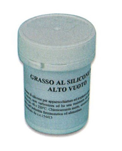 Grasso al silicone per alto vuoto in vasetto da 50g