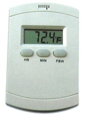 Termometro digitale c/sensore infrarossi, temp.esterna -50+70¡C, interna-10+60¡C