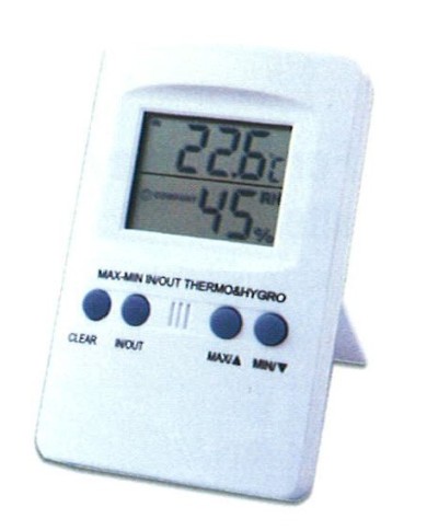 Termoigrometro digitale temp.-40+70¡C, umidità 20-90% (vedi 10.840.078)